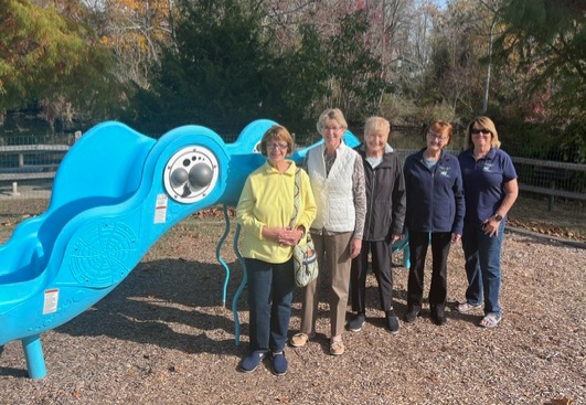 Women s Club of Milton donates adaptive play equipment to town